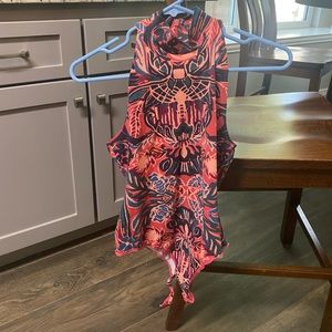 High Neck Free People Bodysuit